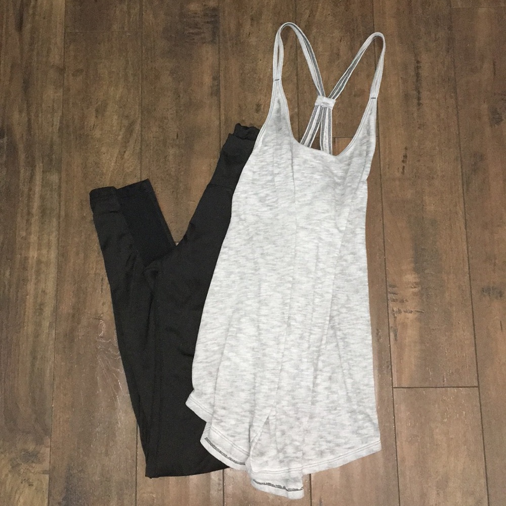 SO Athletic Set: Running Tank and Leggings